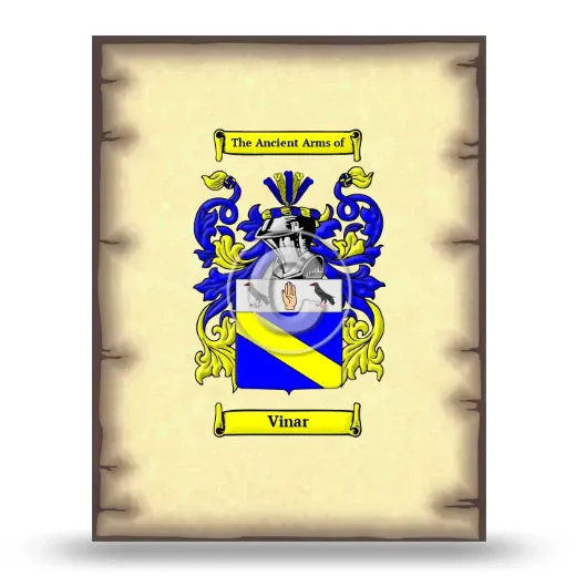 Vinar Coat of Arms Print