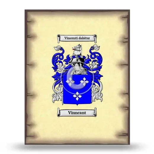 Vinncant Coat of Arms Print