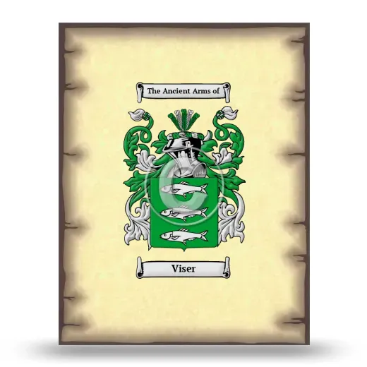 Viser Coat of Arms Print