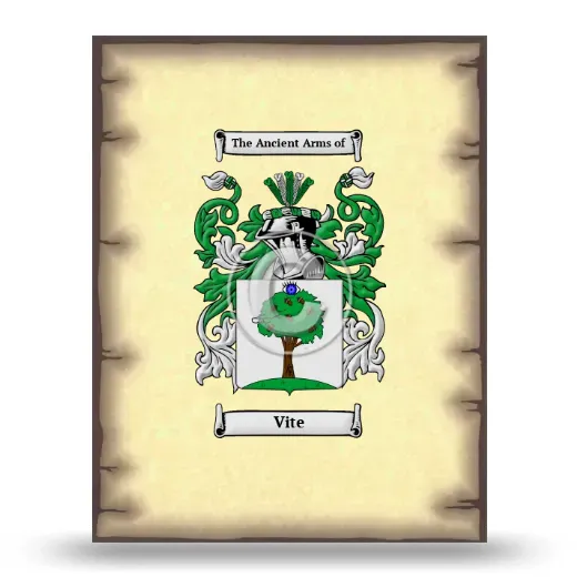 Vite Coat of Arms Print