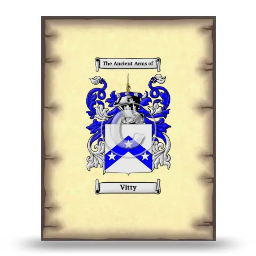 Vitty Coat of Arms Print