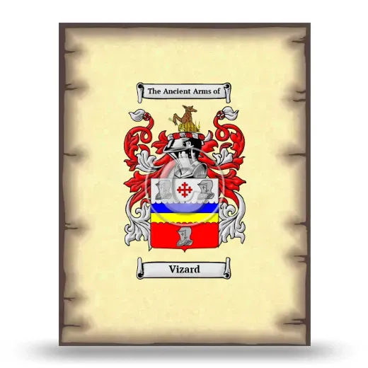 Vizard Coat of Arms Print