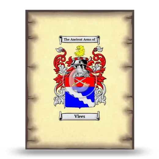 Vlees Coat of Arms Print