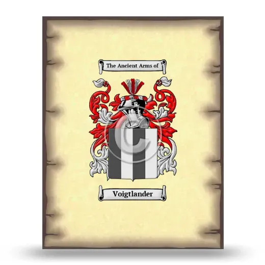 Voigtlander Coat of Arms Print