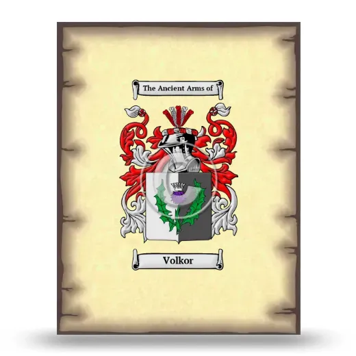 Volkor Coat of Arms Print