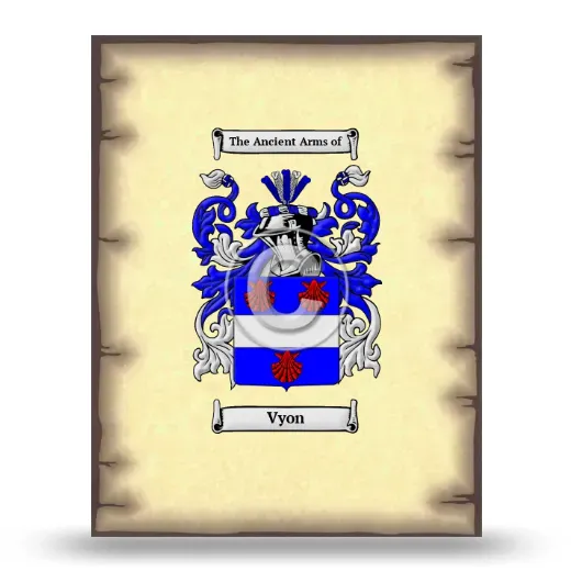 Vyon Coat of Arms Print
