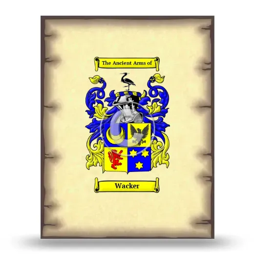 Wacker Coat of Arms Print
