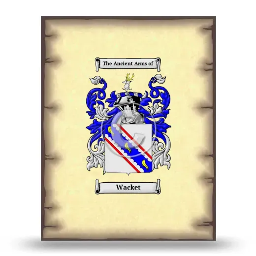 Wacket Coat of Arms Print