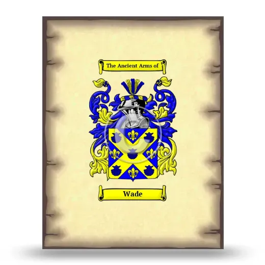 Wade Coat of Arms Print