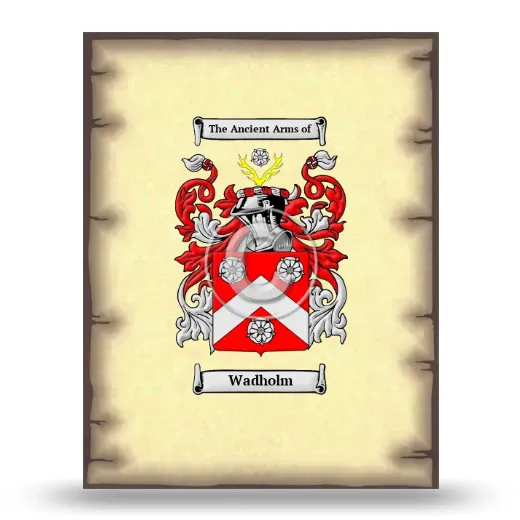 Wadholm Coat of Arms Print