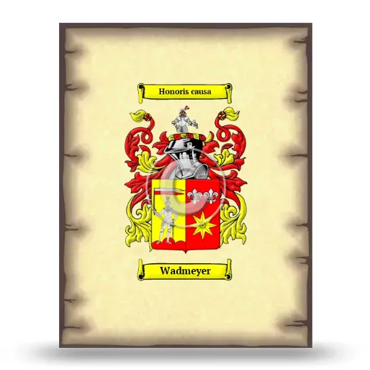 Wadmeyer Coat of Arms Print