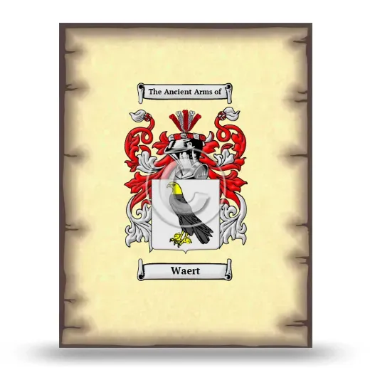 Waert Coat of Arms Print