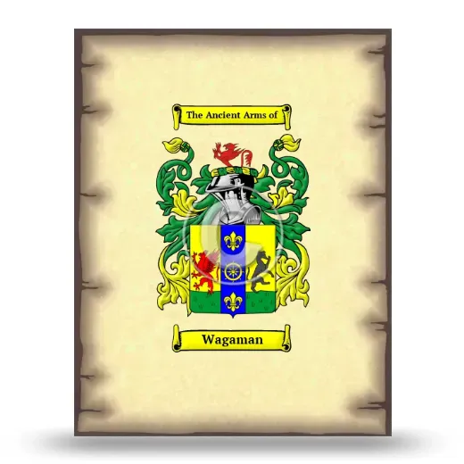 Wagaman Coat of Arms Print