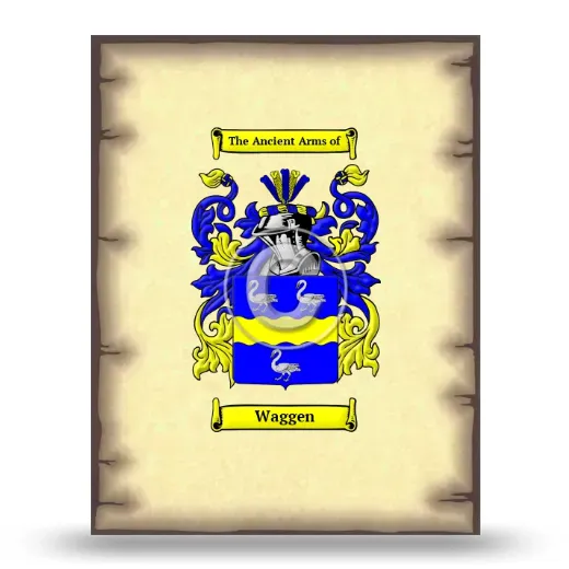 Waggen Coat of Arms Print