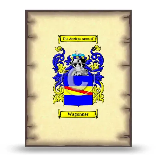 Wagonner Coat of Arms Print