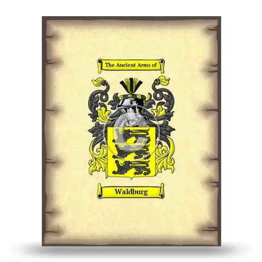 Waldburg Coat of Arms Print