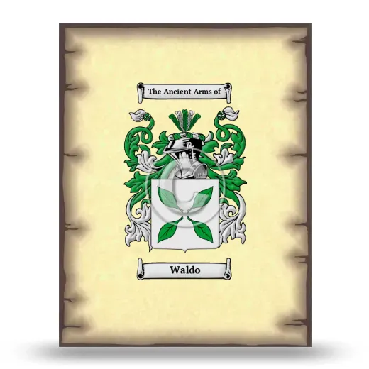 Waldo Coat of Arms Print