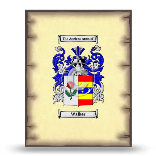 Walker Coat of Arms Print