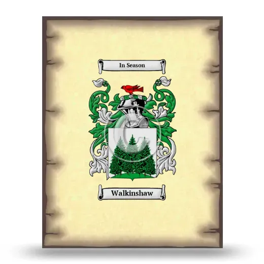 Walkinshaw Coat of Arms Print