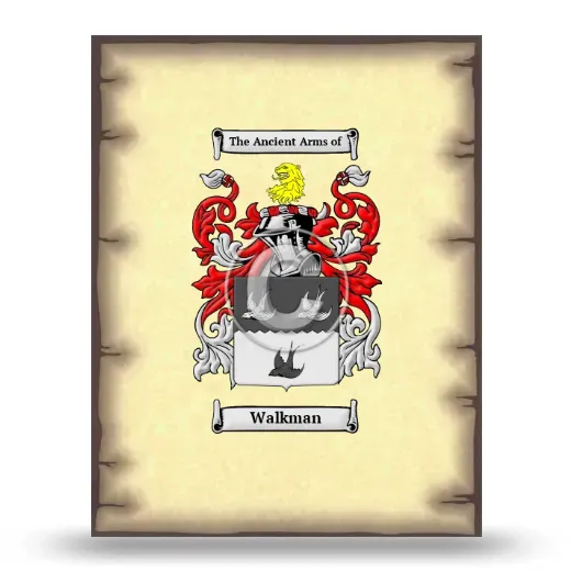 Walkman Coat of Arms Print