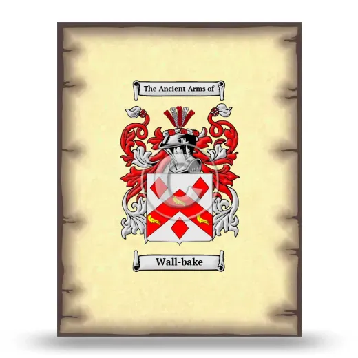 Wall-bake Coat of Arms Print