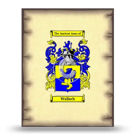 Wallach Coat of Arms Print