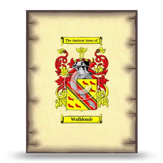 Walldomb Coat of Arms Print