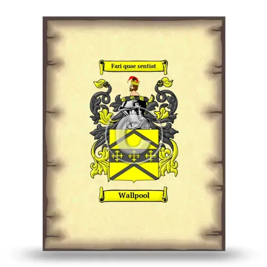 Wallpool Coat of Arms Print