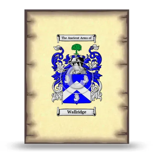Wallridge Coat of Arms Print