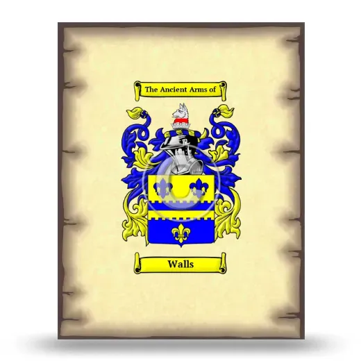 Walls Coat of Arms Print