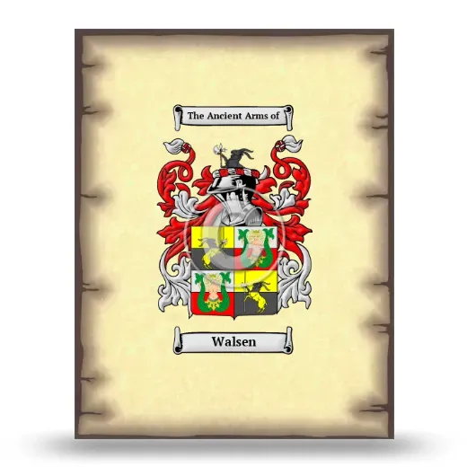 Walsen Coat of Arms Print