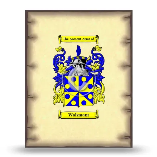 Walsmant Coat of Arms Print