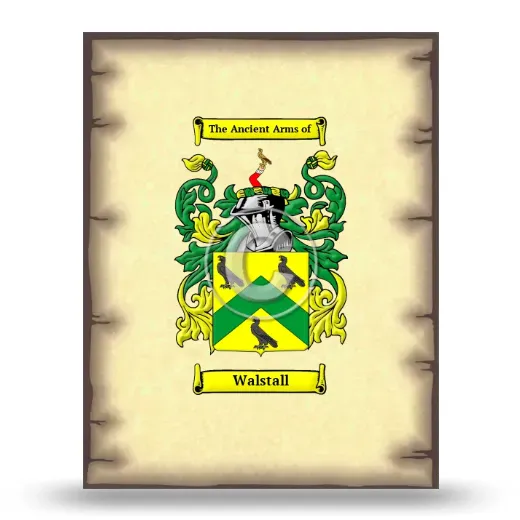 Walstall Coat of Arms Print