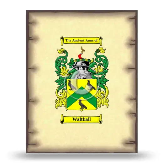 Walthall Coat of Arms Print