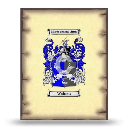 Waltons Coat of Arms Print