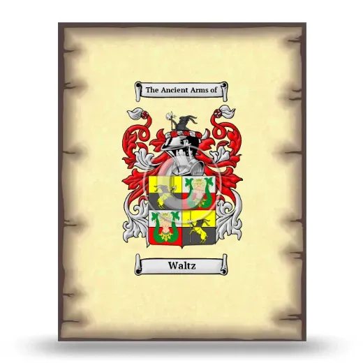 Waltz Coat of Arms Print