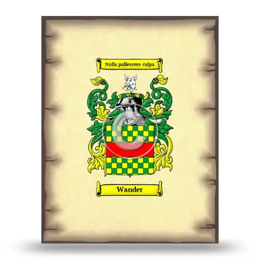 Wander Coat of Arms Print