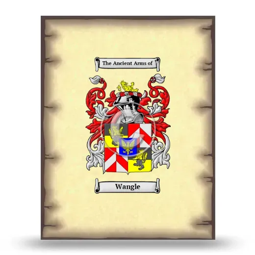 Wangle Coat of Arms Print