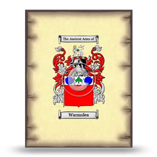 Warmslea Coat of Arms Print
