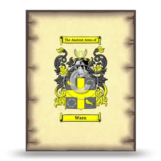 Warn Coat of Arms Print