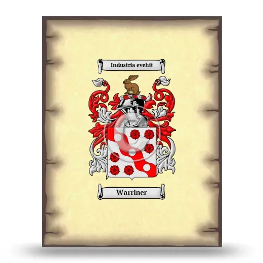 Warriner Coat of Arms Print