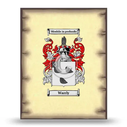 Warrly Coat of Arms Print