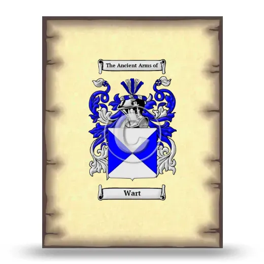 Wart Coat of Arms Print