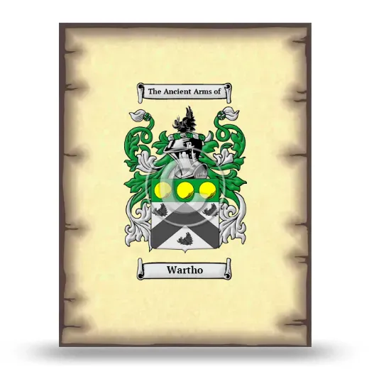 Wartho Coat of Arms Print