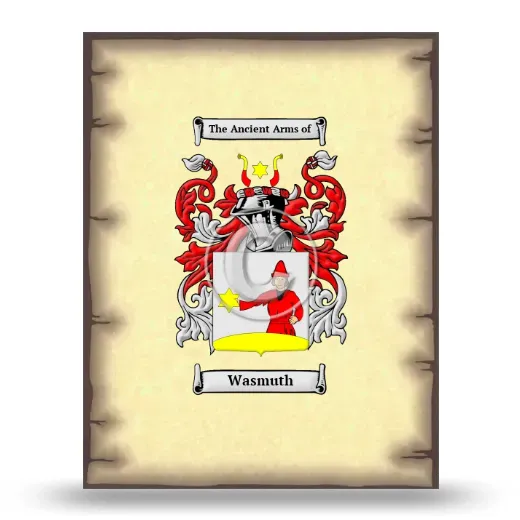 Wasmuth Coat of Arms Print