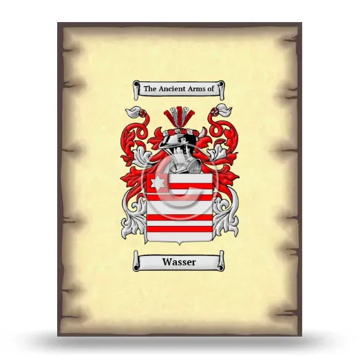 Wasser Coat of Arms Print