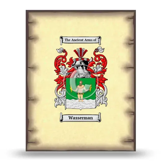 Wasserman Coat of Arms Print