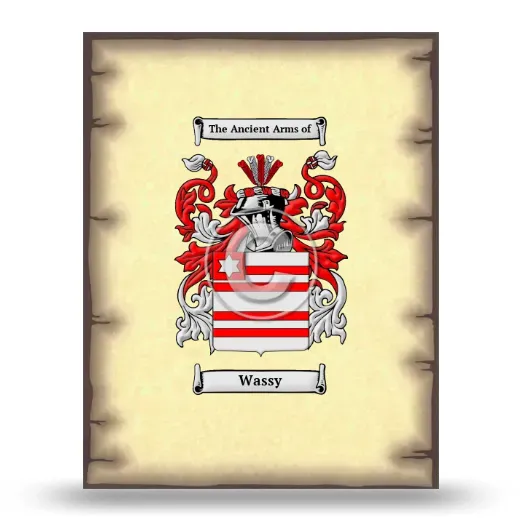 Wassy Coat of Arms Print