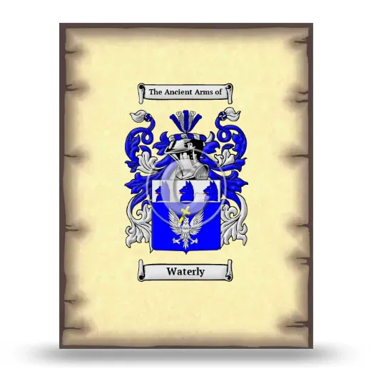Waterly Coat of Arms Print