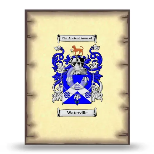 Waterville Coat of Arms Print